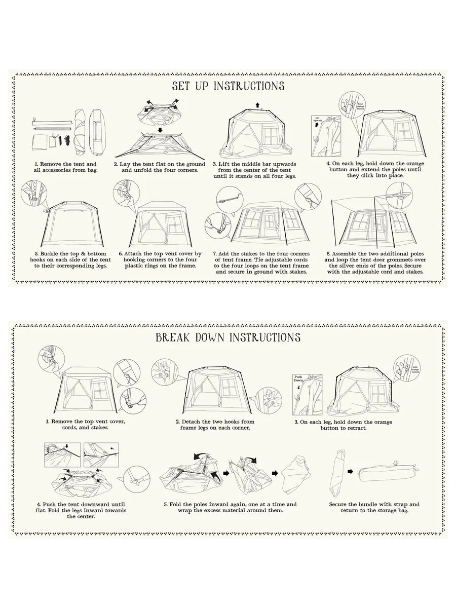 Live Happy Camping Tent